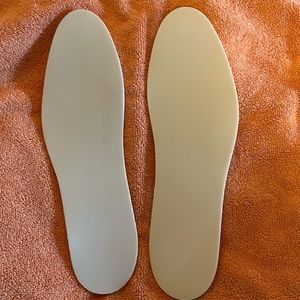 4 pair Comfort insoles for Men, various sizes